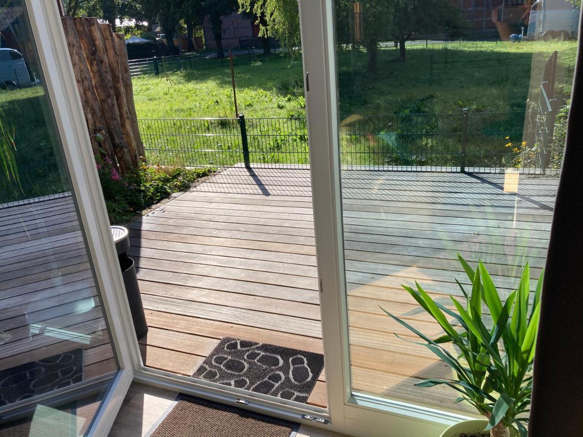 Ferienwohnung Bungenhof Alpacas Celle Dış mekan fotoğraf